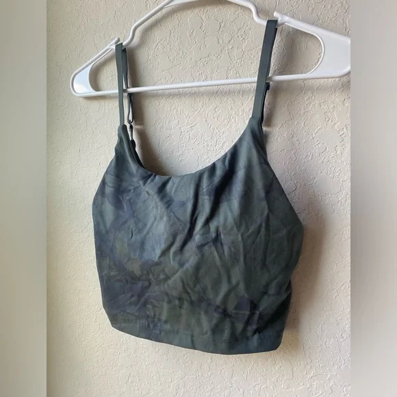 Alphalete Crop Top Tank in Storm Grey ~ Large - Picture 3 of 7